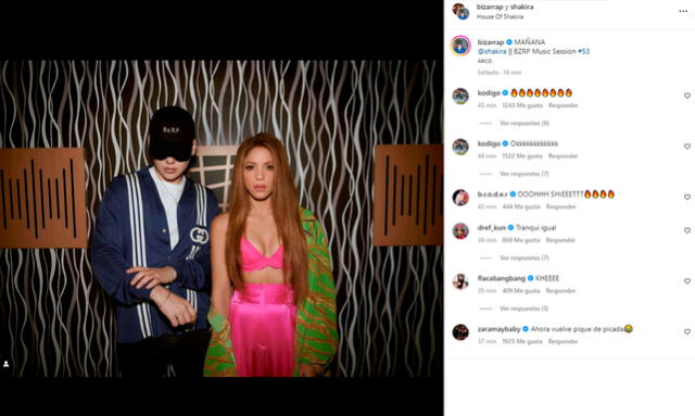 shakira bizarrap