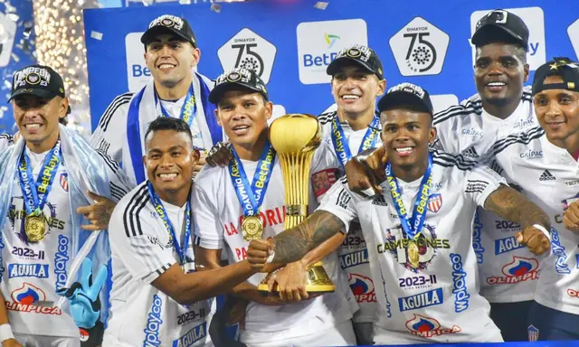  Junior, campeón del Torneo Clausura 2023.   