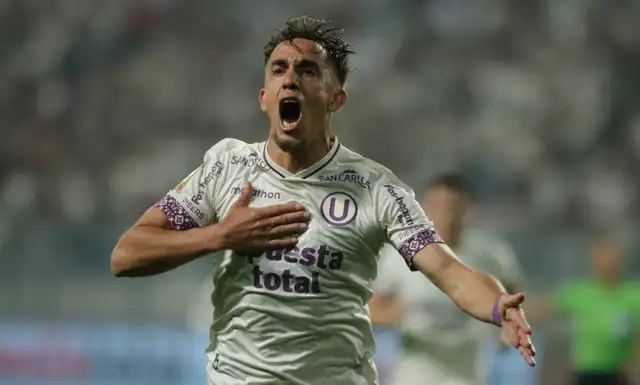 Martín Pérez Guedes está cerca a renovar su contrato con Universitario. Foto: Sebastián Blanco/URPI   