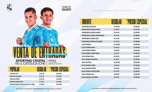 sporting cristal, tarde celeste