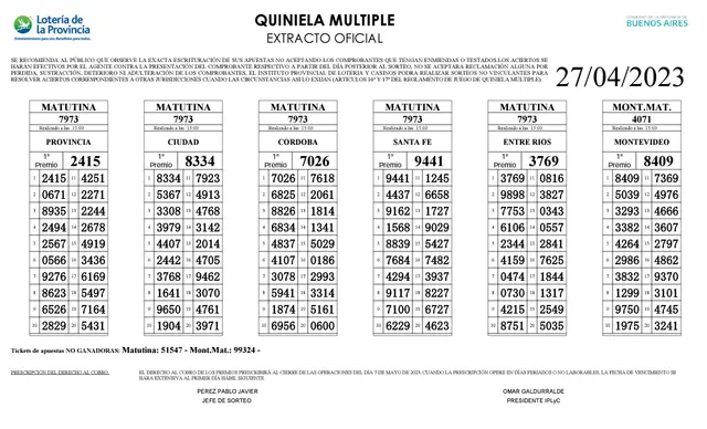 Quiniela Quiniela