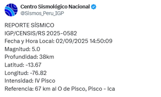 temblor