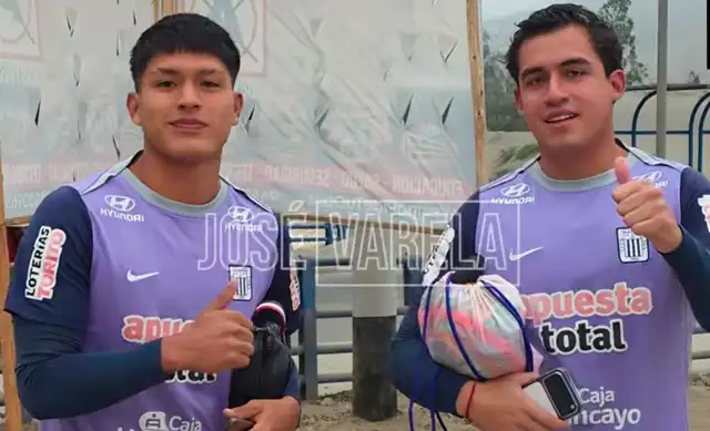 Luis Arquiñigo, Fabrizio Vargas, Alianza Lima