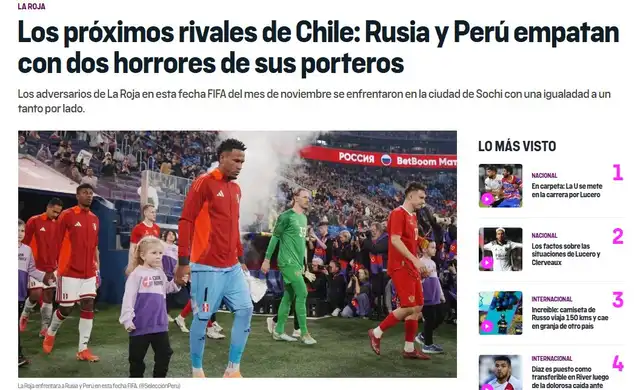 Perú vs Chile Perú vs Chile