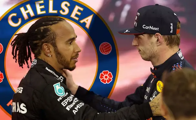 Lewis Hamilton y Max Verstappen.