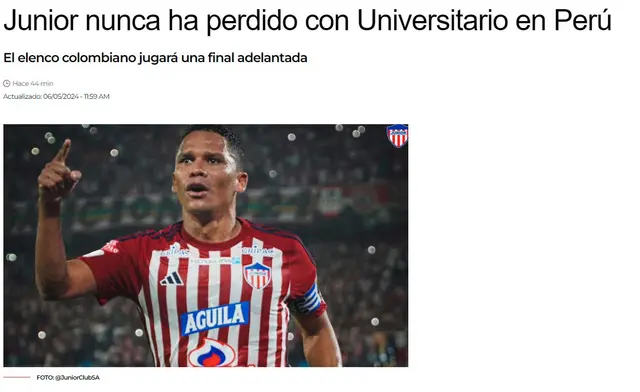 Universitario vs Junior