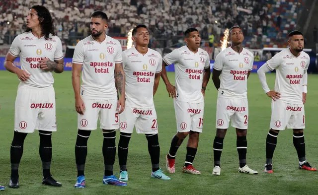 Riveros, Di Benedetto, Cabanillas, Flores, Polo y Ureña