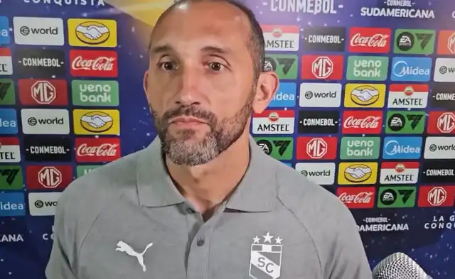 Hernán Barcos habló tras el Sporting Cristal vs Bragantino Hernán Barcos habló tras el Sporting Cristal vs Bragantino