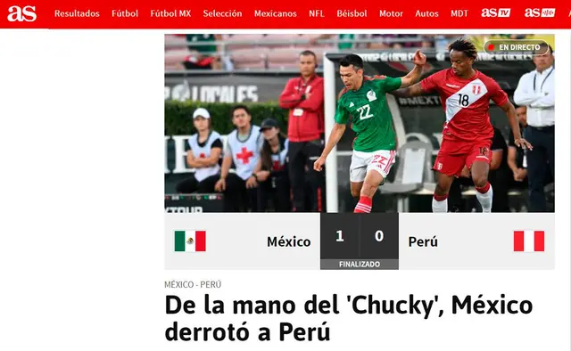 Perú vs México