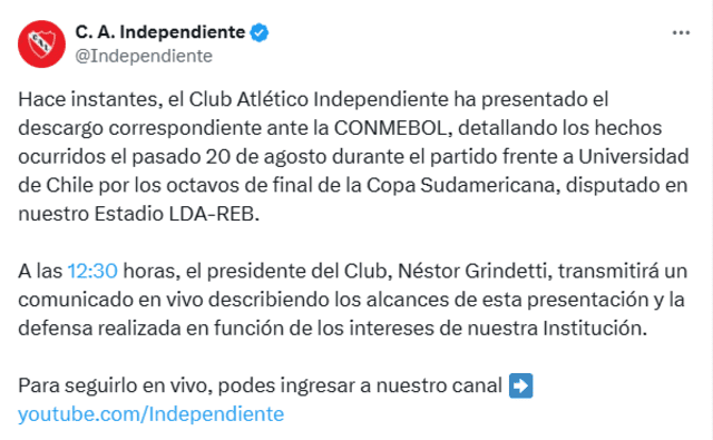 Independiente, Copa Sudamericana