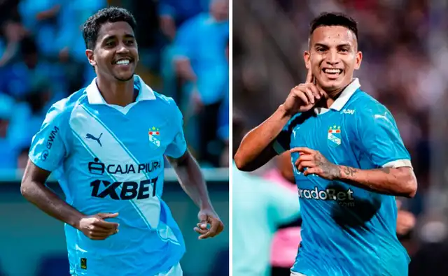 Gabriel Santana, Martín Távara, Sporting Cristal Gabriel Santana, Martín Távara, Sporting Cristal