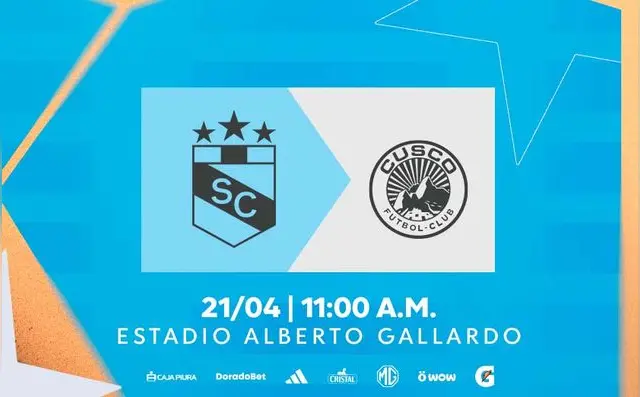 Sporting Cristal vs Cusco FC Sporting Cristal vs Cusco FC