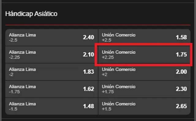 apuesta
