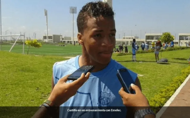 Byron Castillo en su paso por Emelec