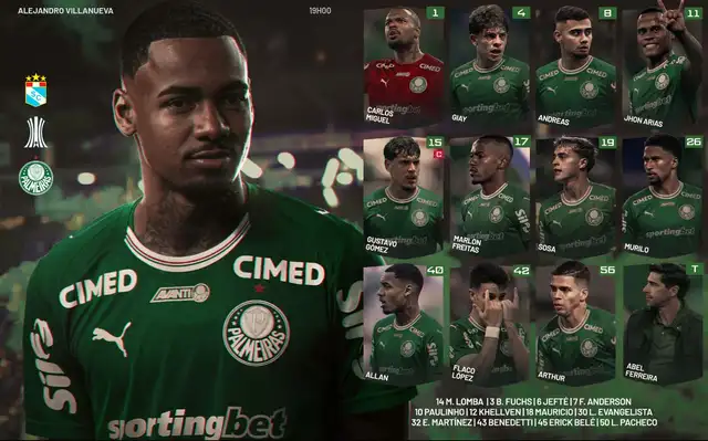 Alineación confirmada. Alineación confirmada.
