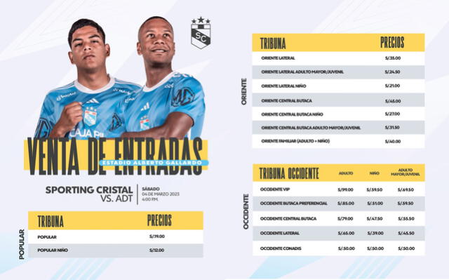 Sporting Cristal vs. ADT