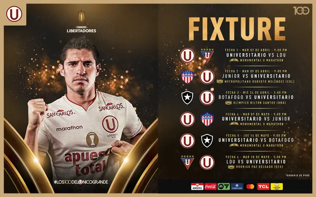 Universitario, Copa Libertadores
