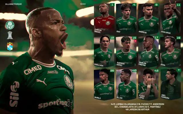 palmeiras vs sporting cristal