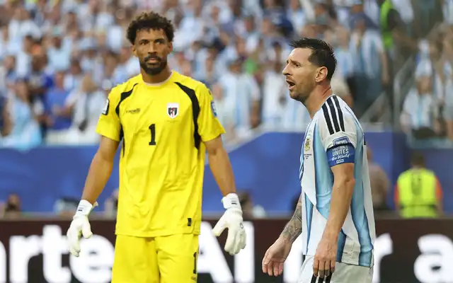Vozinha y Lionel Messi Vozinha y Lionel Messi