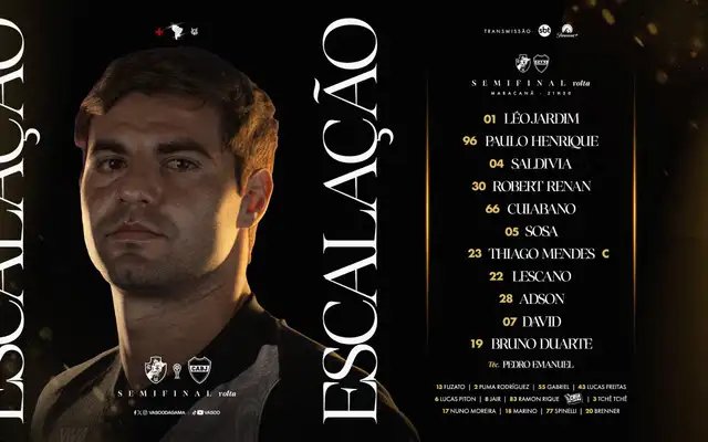 Alineación confirmada de Vasco