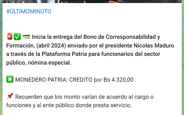 Bono Corresponsabilidad y Formación