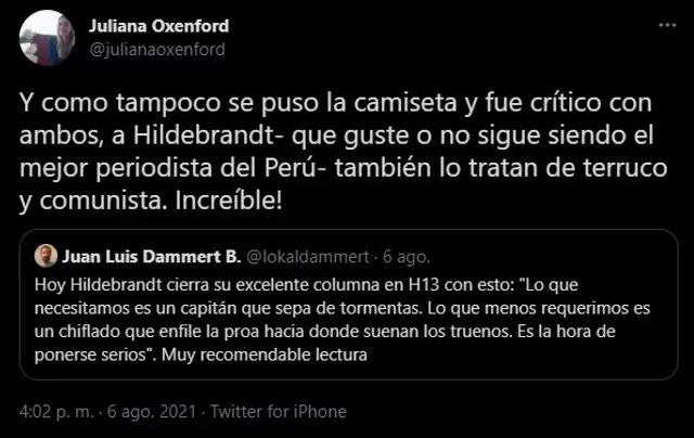 Juliana Oxenford