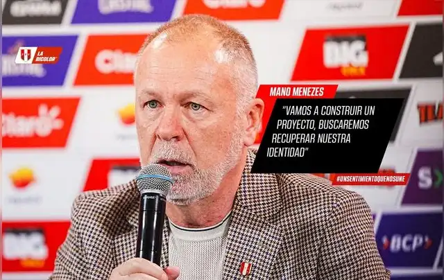 Mano Menezes, selección peruana