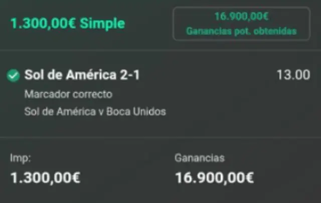 apuesta