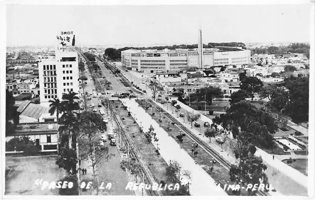 Via Expresa en los años 50, fotografía