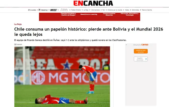Chile vs Bolivia