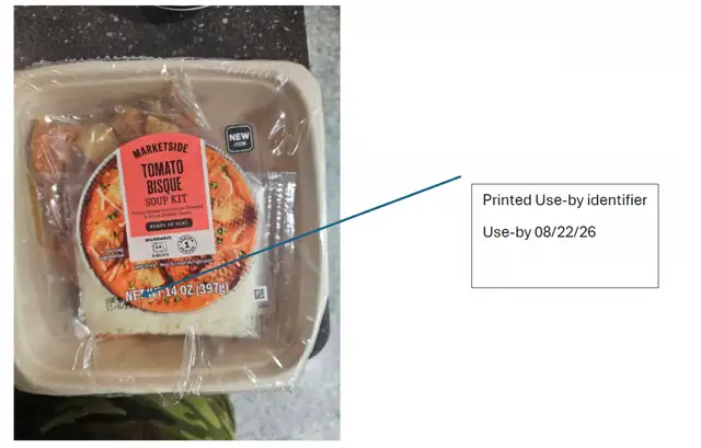 Retiro del kit de sopa de tomate Marketside de Walmart