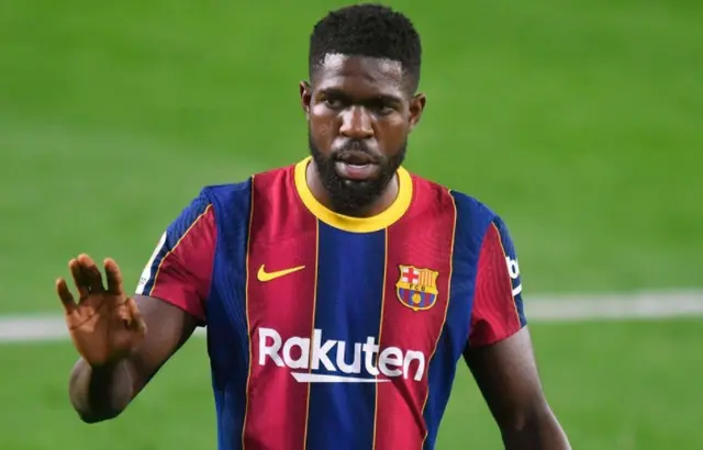 Umtiti se encuentra en los planes del Marsella.     Umtiti se encuentra en los planes del Marsella.