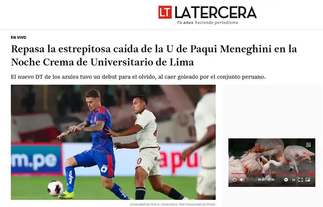 Universitario vs U de Chile
