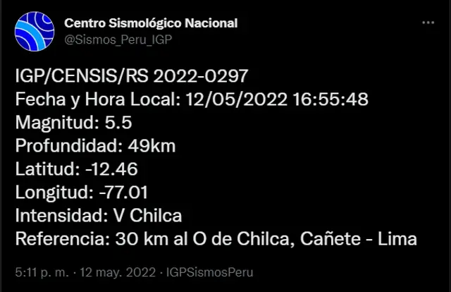 temblor sismos igp