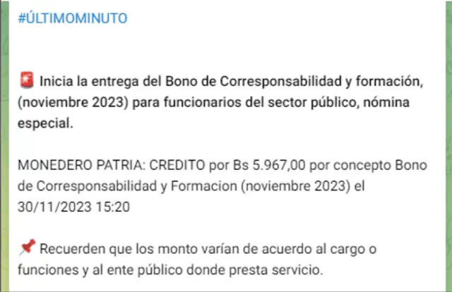 Bono de Corresponsabilidad y formación Bono de Corresponsabilidad y formación