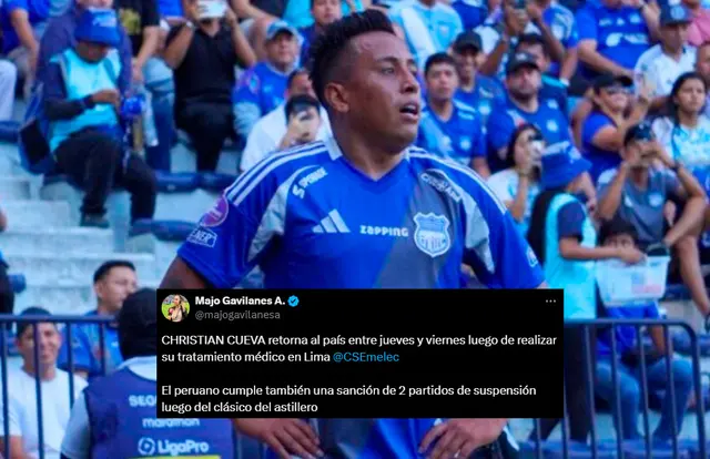 Christian Cueva, Emelec Christian Cueva, Emelec