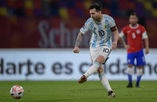 Lionel Messi, estrella de Argentina
