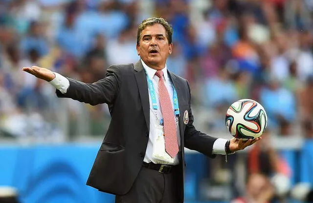 Jorge Luis Pinto fue DT de Costa Rica en Brasil 2014.