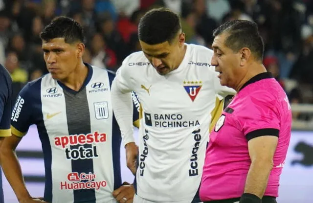 Byron Moreno, Alianza Lima vs LDU Quito