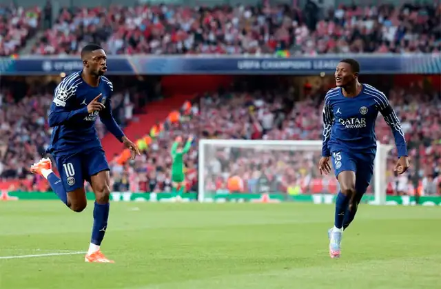 Ousmane Dembelé, PSG vs Arsenal