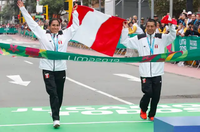 Gladys Tejeda y Cristhian Pacheco