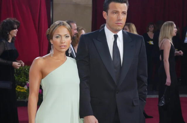  Jennifer López y el actor Ben Affleck