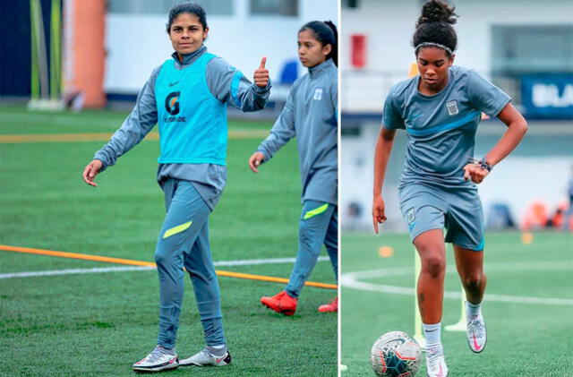 Yomira Tacilla y Yamilé Rivas en Alianza Lima. Yomira Tacilla y Yamilé Rivas en Alianza Lima.