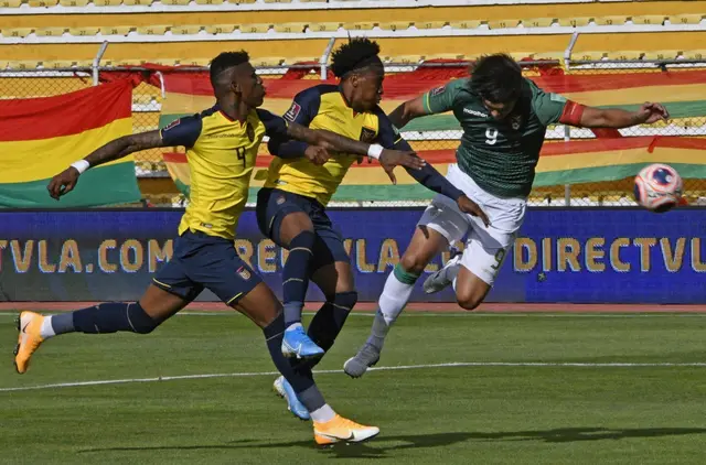 ecuador vs bolivia