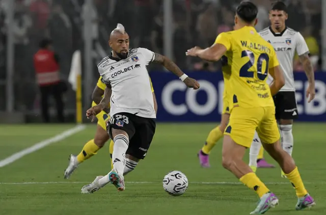 Arturo Vidal, estrella de Colo Colo