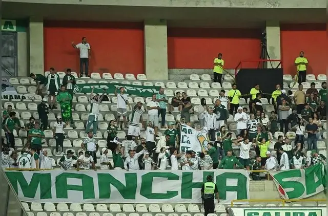 Hinchas de Palmeiras sufrieron emboscada previo al duelo contra Botafogo por el Brasileirao.   