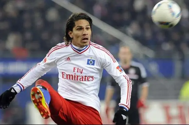 Paolo GUerrero Hamburgo