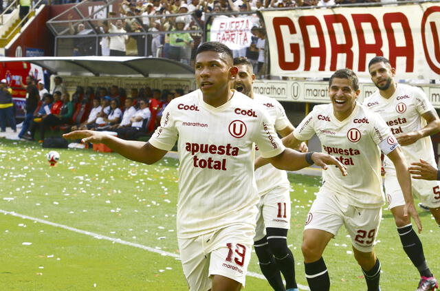 Edison Flores marcó en la victoria 2-0 sobre Sport Huancayo en la última fecha del Torneo Clausura
