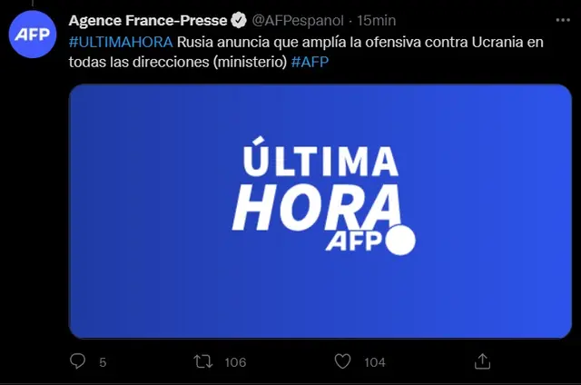 Guerra Rusia y Ucrania