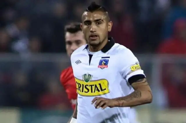 Arturo Vidal en Colo Colo